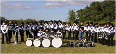 The Pacemakers with their new Dynasty equipment
